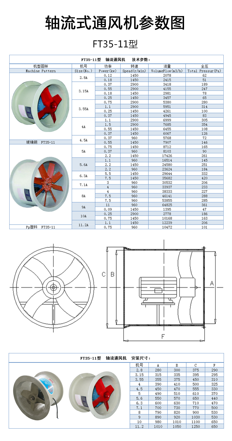 玻璃鋼斜流風(fēng)機(jī)